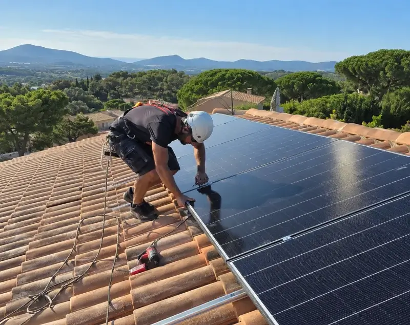 Installateur panneaux solaires Liouc — pose photovoltaïque sur toiture
