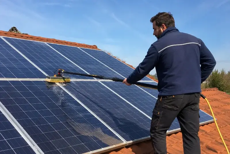 Nettoyage et entretien de panneaux solaires à Liouc