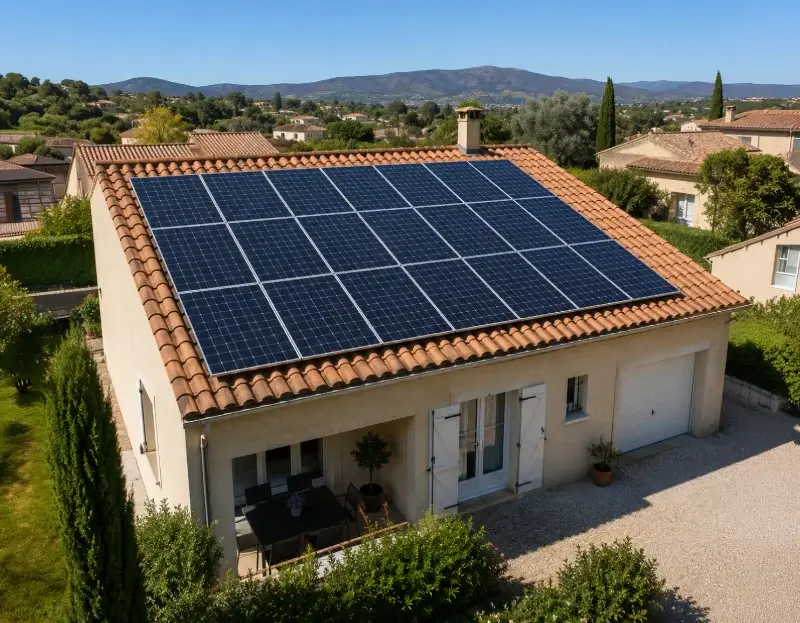 Prime à l'autoconsommation panneaux solaires Liouc — aide financière de l'État